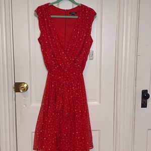 Red dress w/ stars